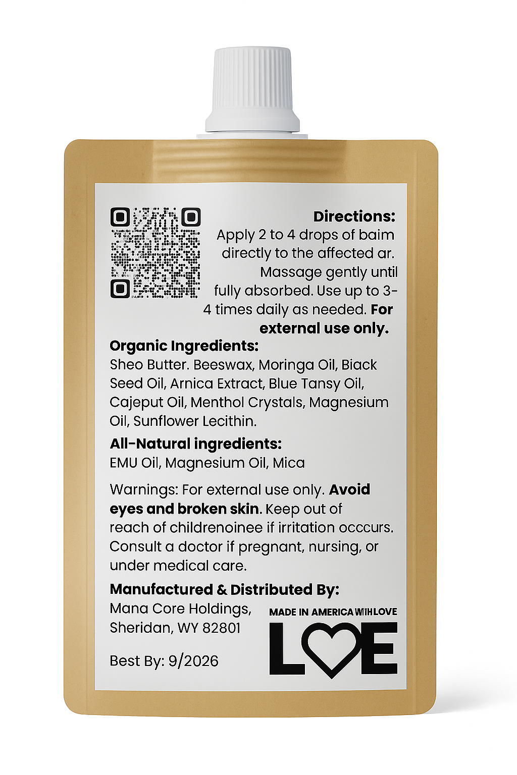 EMU + Rapid Relief Balm – Heat Therapy | 1.5oz